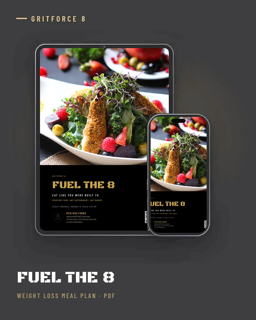 FUEL THE 8 - Weight Loss Meal Plan (ebook)